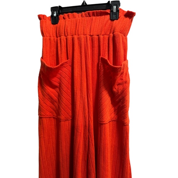 Bucket List Orange Wide Leg Pants size‎ Small - Picture 6 of 6